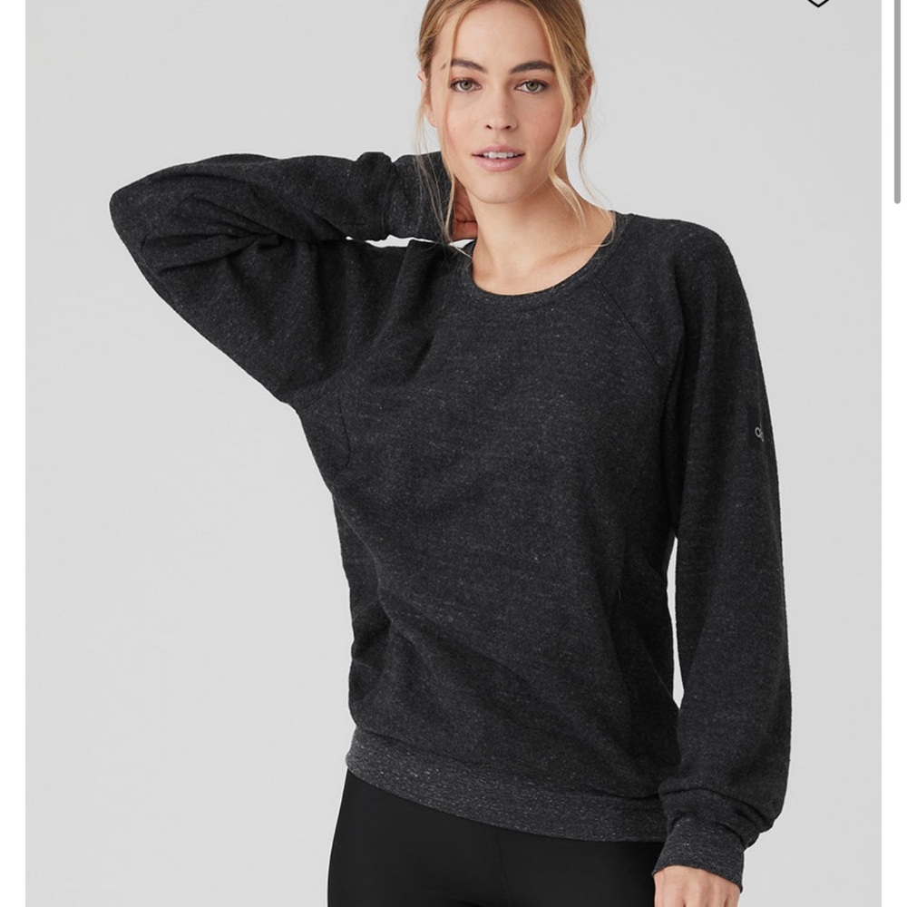 Alo triumph crew neck sweatshirt